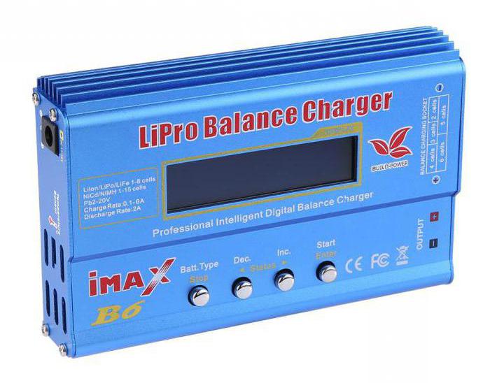 how to charge the battery with imax b6 charger