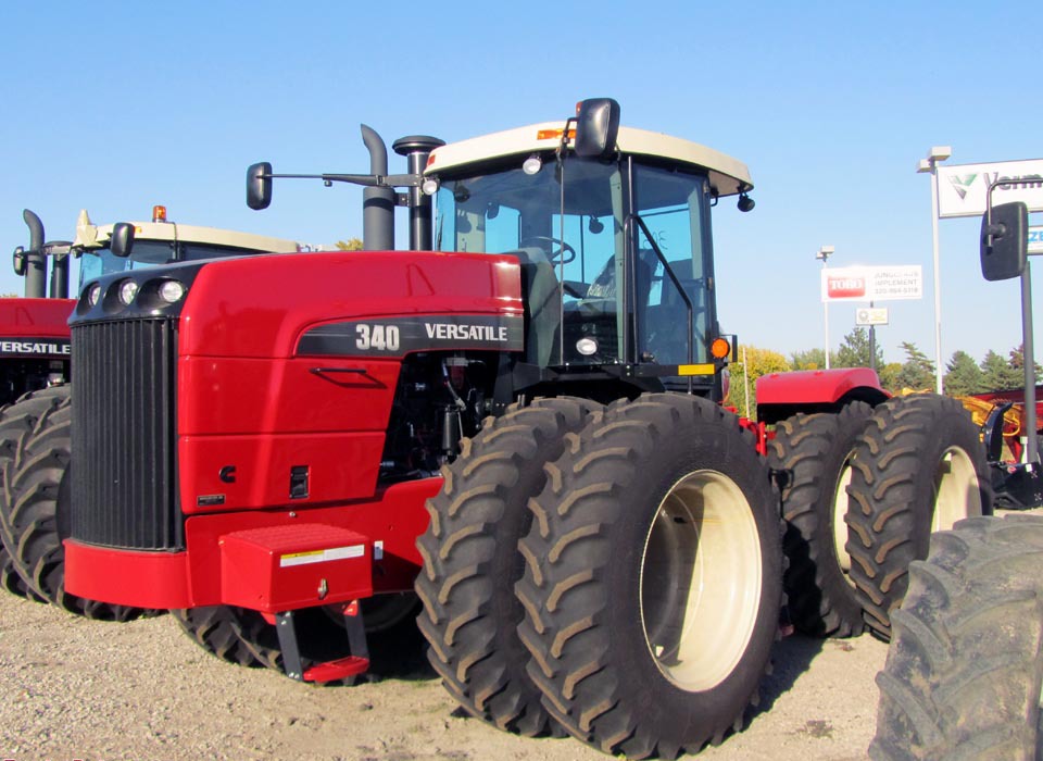 photo of the Buller tractor