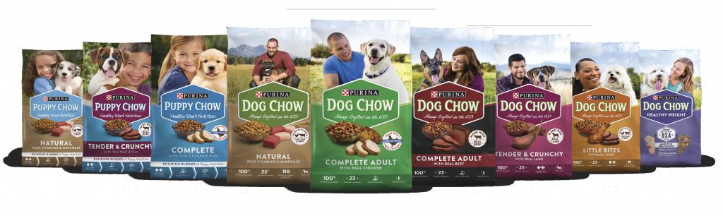 dog chow feed