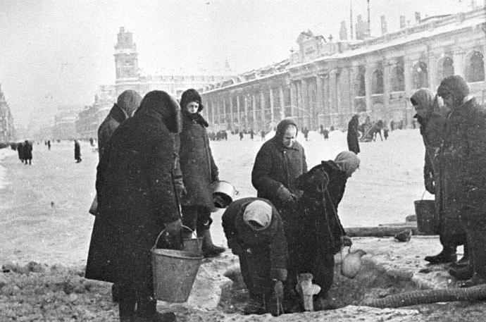 Фото блокады ленинграда во время войны дети