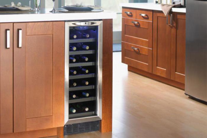 шкаф холодильник для вина