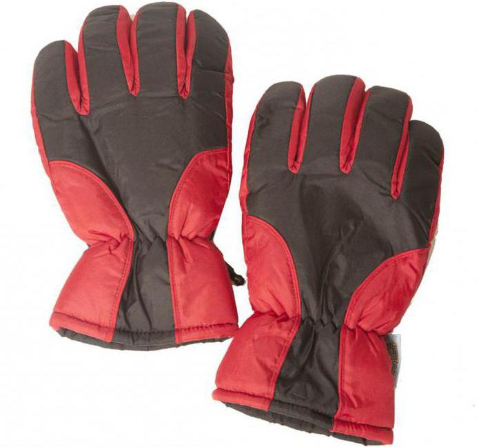 skiing gloves