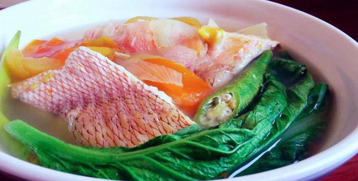 sea ​​bass soup recipe