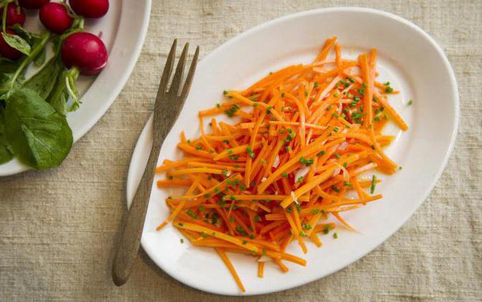 морковный салат с чесноком и майонезом рецепт