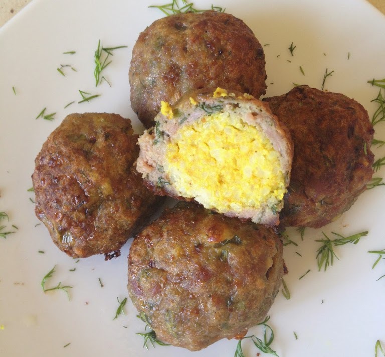 Зразы мясные с яйцом и луком в духовке рецепт с фото пошагово
