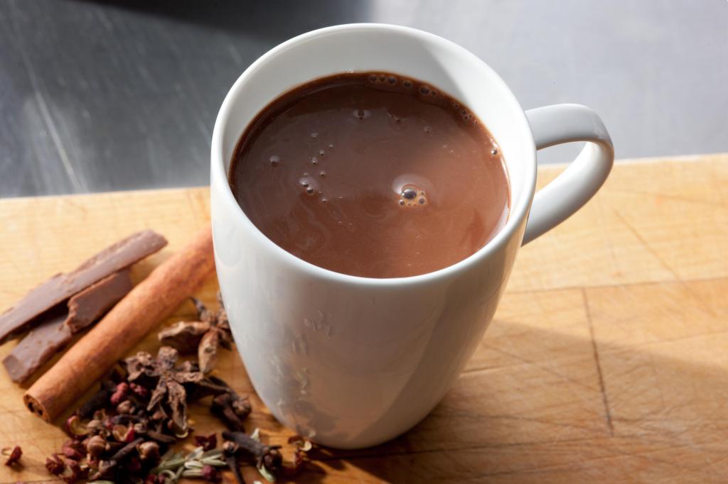 как сделать горячий шоколад из какао-порошка