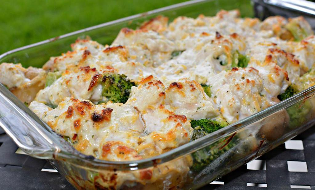 recipe for chicken with broccoli in a creamy sauce