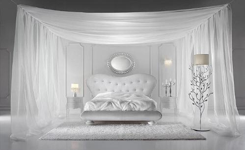 белая спальня