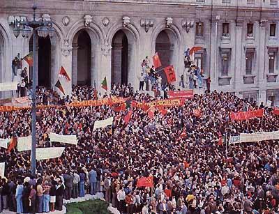 Революция гвоздик в Португалии 1974
