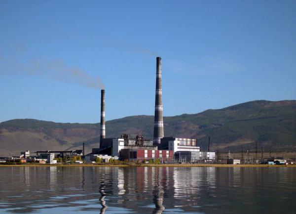 State District Power Station on Goose Lake