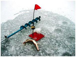 Зимняя рыбалка на щуку жерлицами