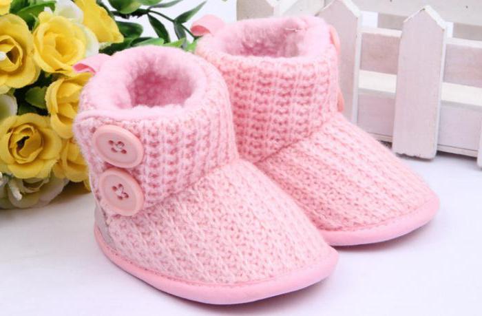 baby knitted wool socks