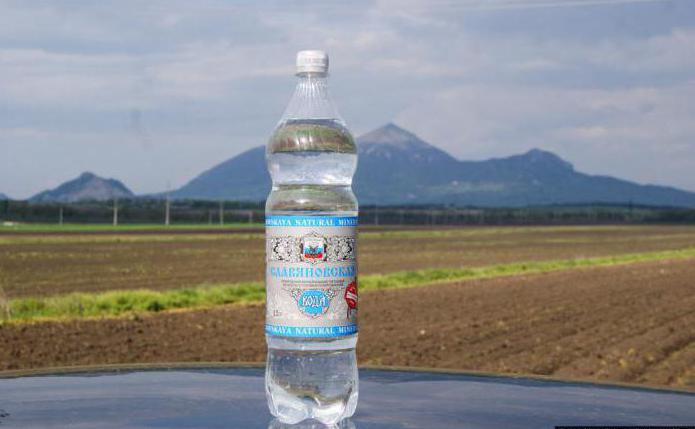 минеральная вода славяновская
