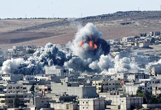 Ковровые бомбардировки в Сирии