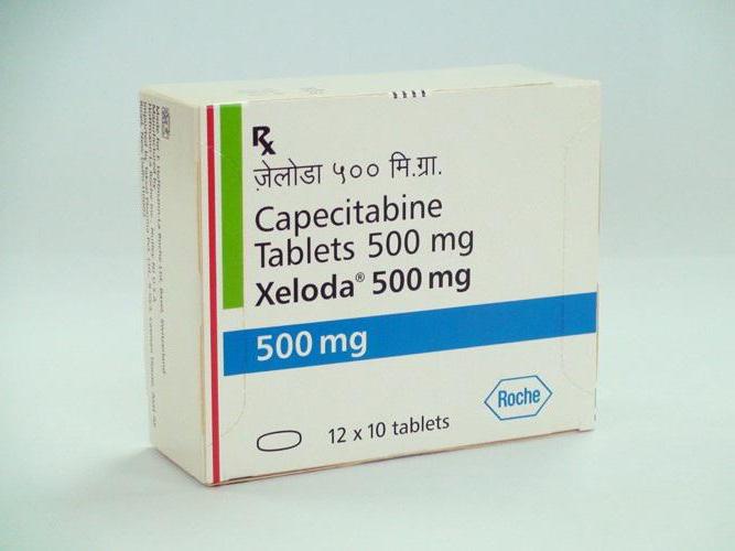 капецитабин таблетки инструкция по применению