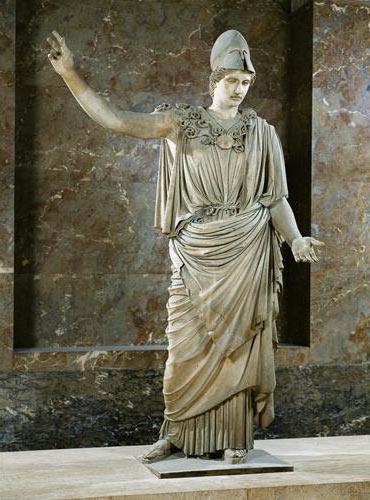 Athena meaning named character and destiny