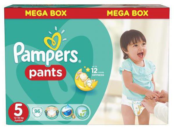 pampers pants 5