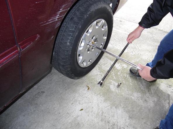 how to unscrew a secret bolt on a wheel