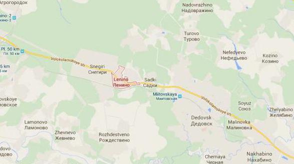 ленино снегиревский военно исторический музей на карте