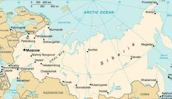 Norilsk population