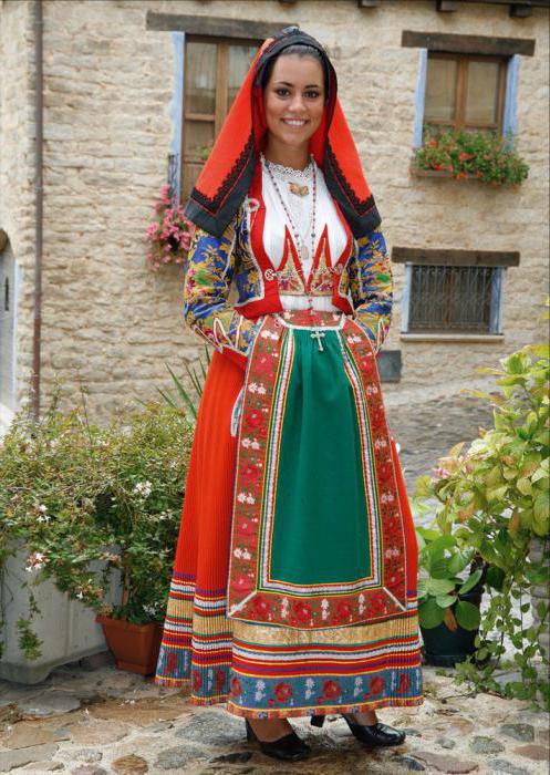 Народный костюм Италии для мужчин