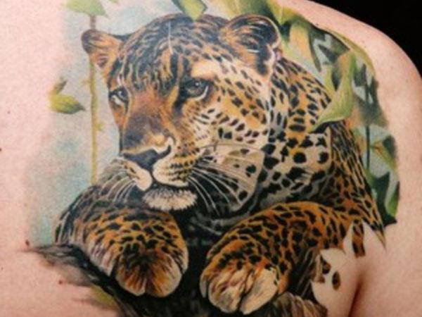 значение татуировки леопард