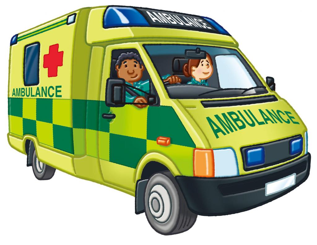 Ambulance мультяшная