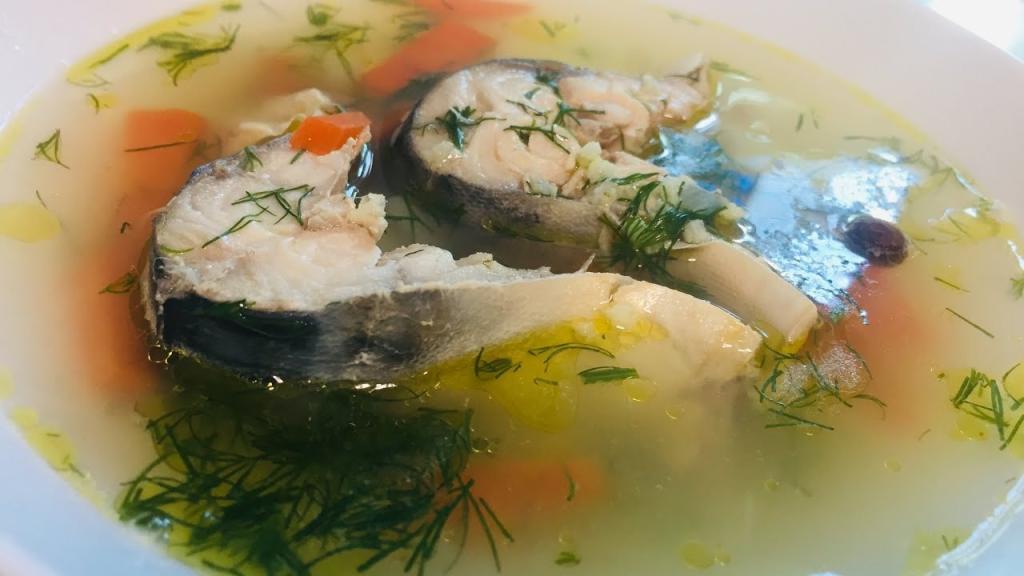 рыбный суп из скумбрии