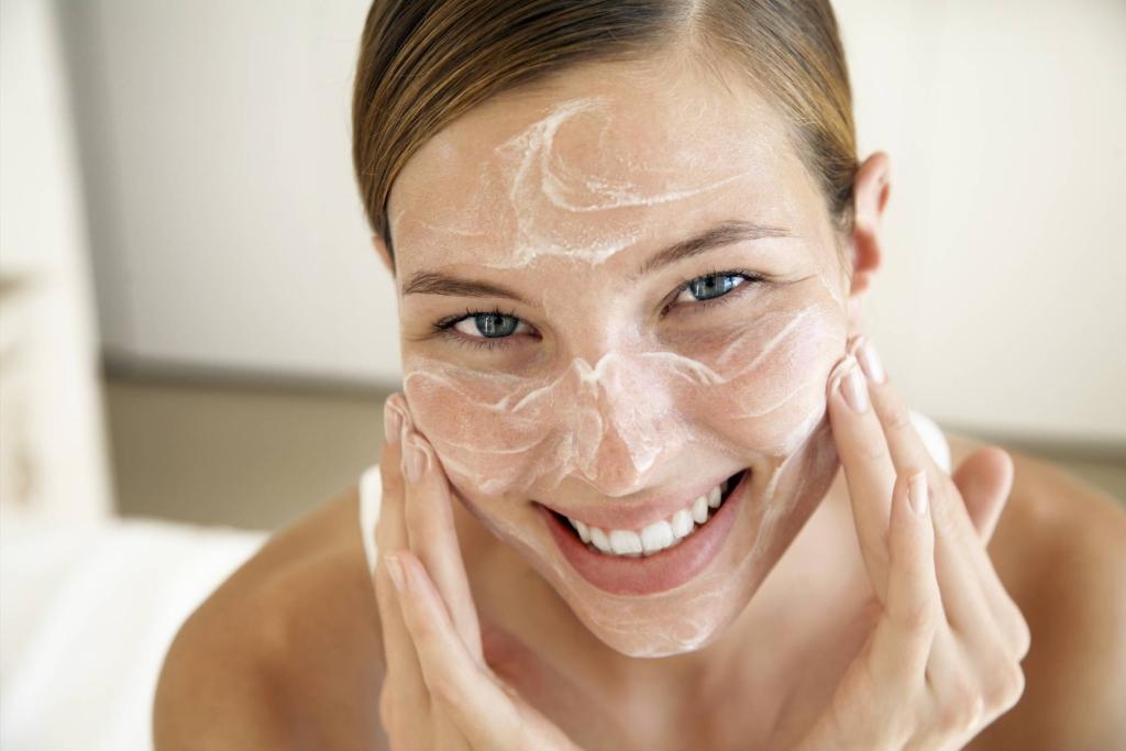 как очистить кожу лица правильно