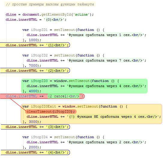 window settimeout javascript