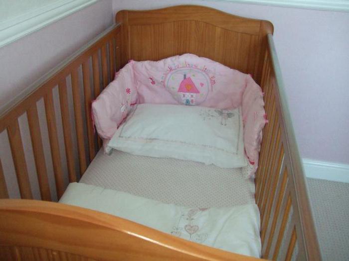 Бортик для детской кровати 