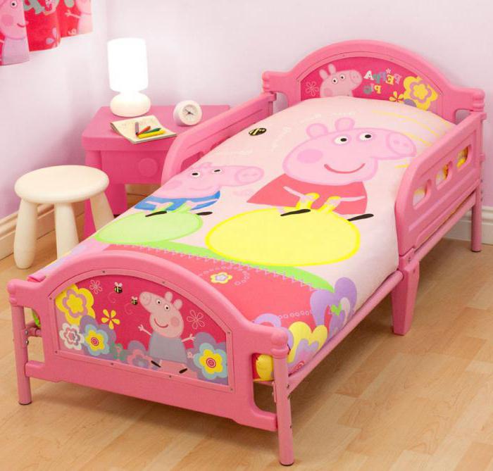 Детский диван кровать с бортиками 