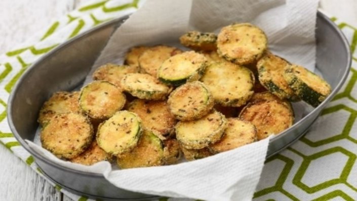 Fried zucchini.