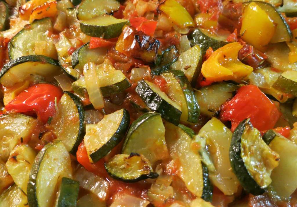 Zucchini stew.