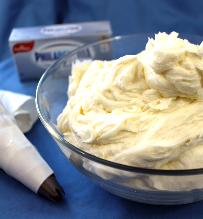 Крем чиз для торта на сливках с творожным сыром и сахаром рецепт с фото