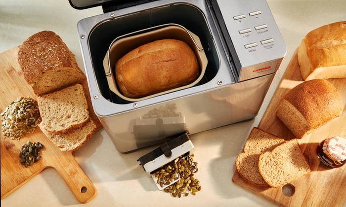 Bake in a bread machine.