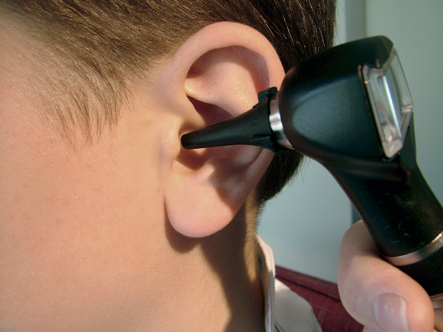 Ear examination in children