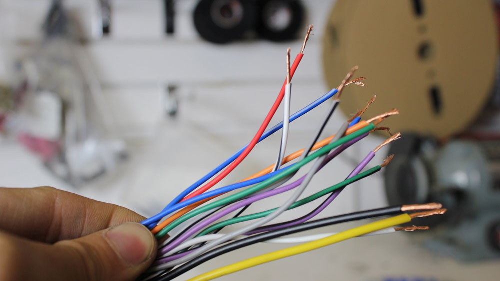 Color wire marking