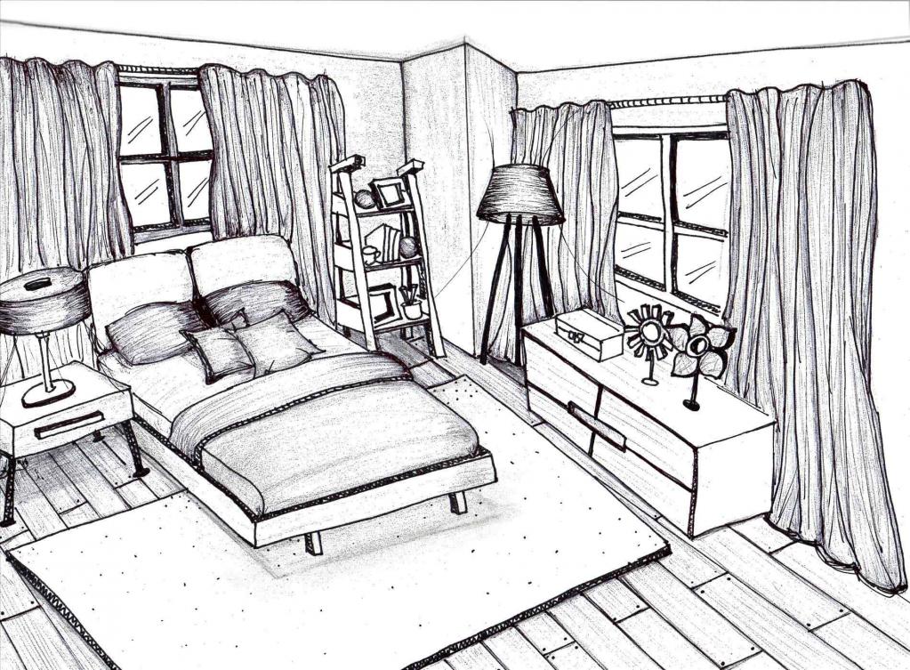 Простой интерьер спальни: выбор стиля и цветовой гаммы