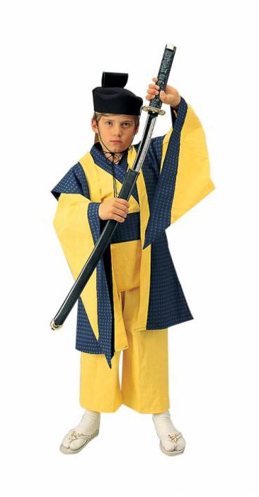 костюм самурая на новый год