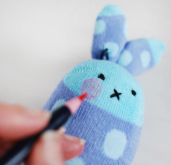 how to sew a hare from fabric