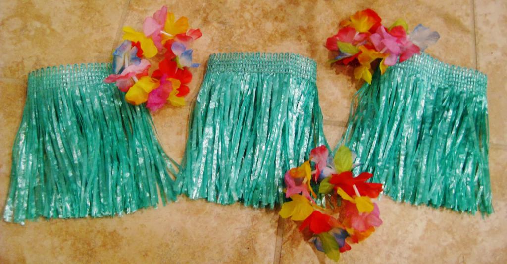 Как сделать гавайскую юбку? Гавайская юбка своими руками