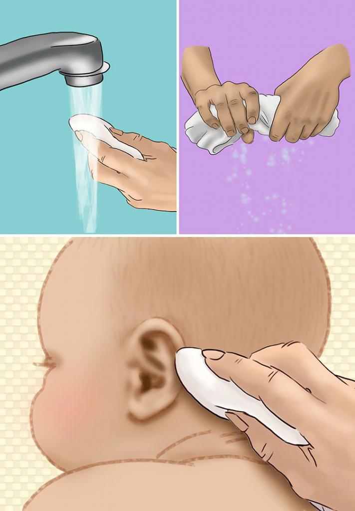Как почистить уши самостоятельно. Мытье ушей. Личная гигиена ушей.