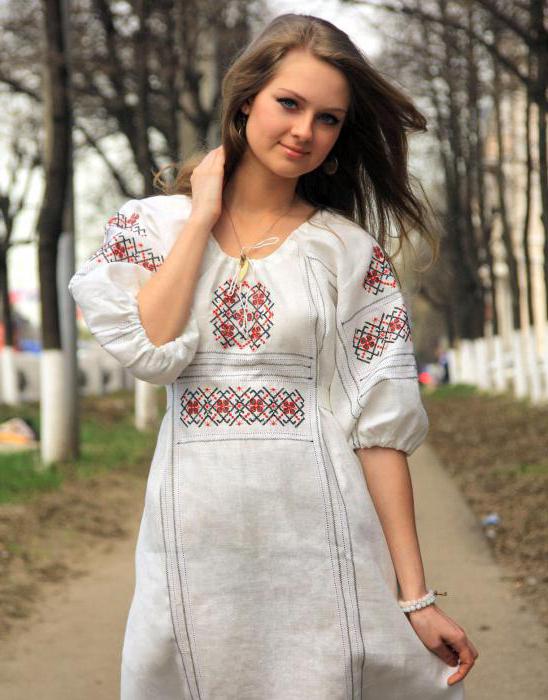 женская одежда в русском стиле