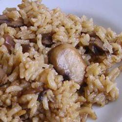 Рис с грибами в мультиварке