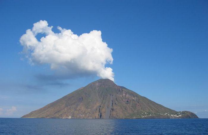 вулканы в италии фото
