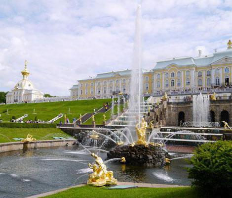 экскурсия в петергоф большой дворец