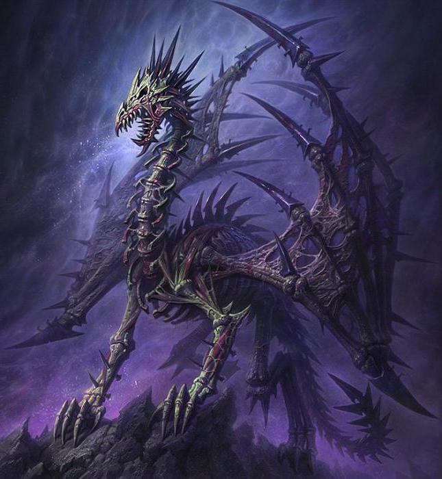 костяной дракон heaarthstone