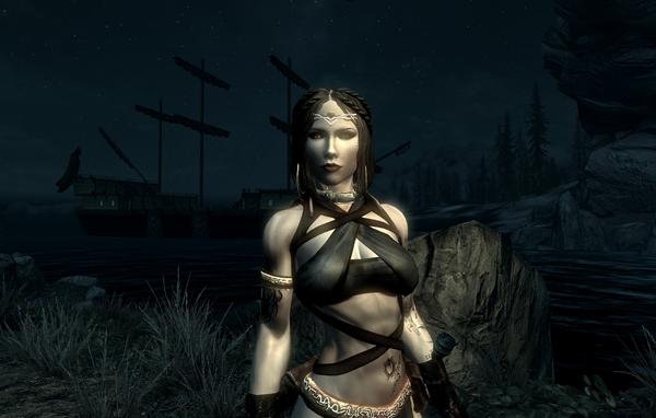 skyrim mod vampires face