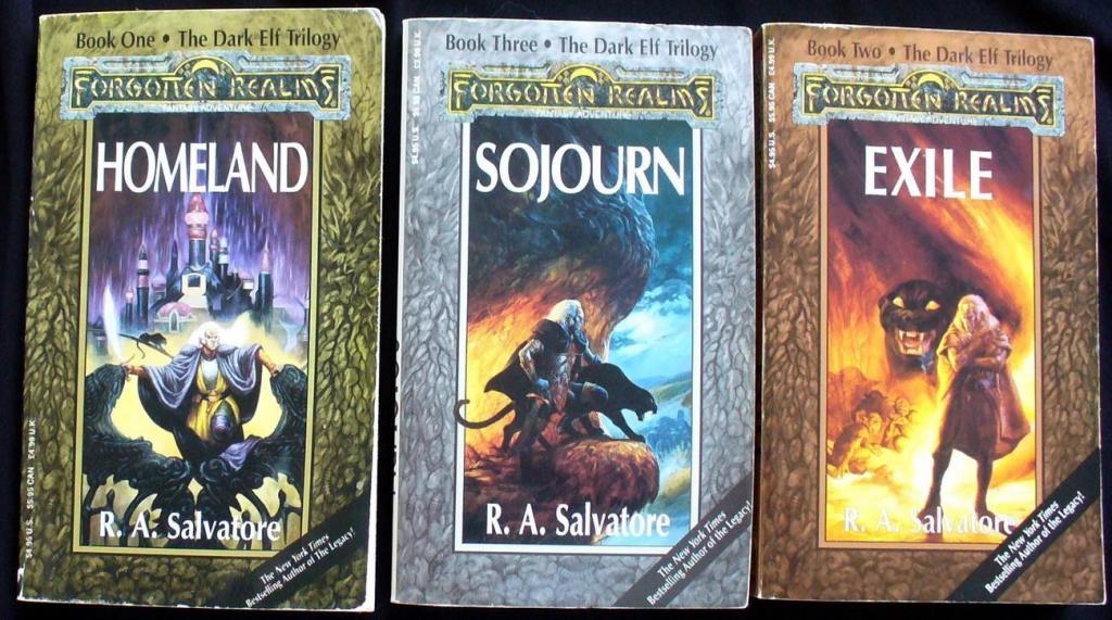 dark elf salvatore all books